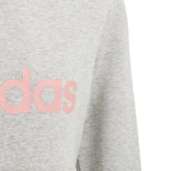 ADIDAS Linear Sweatshirt Girls - Lightgrey, Apricot -Padel Pro Shop 14328000 12