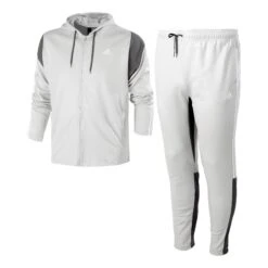 ADIDAS RIB Tracksuit Men - Lightgrey, Dark Grey