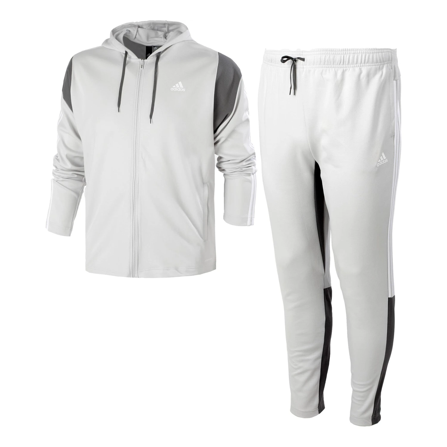 ADIDAS RIB Tracksuit Men - Lightgrey, Dark Grey 3 ADIDAS RIB Tracksuit Men - Lightgrey, Dark Grey