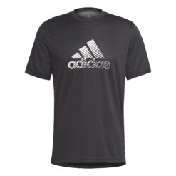 ADIDAS Athletic T-Shirt Men - Black, White