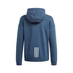 ADIDAS Branded Knit Zip Hoodie Boys - Blue, Yellow -Padel Pro Shop 15001000 0 2