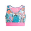 ADIDAS Alphaskin All Over Print Sports Bras Girls - Multicoloured -Padel Pro Shop 15113000 000