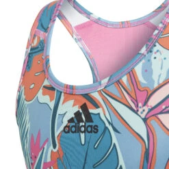 ADIDAS Alphaskin All Over Print Sports Bras Girls - Multicoloured -Padel Pro Shop 15113000 10