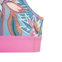 ADIDAS Alphaskin All Over Print Sports Bras Girls - Multicoloured -Padel Pro Shop 15113000 11