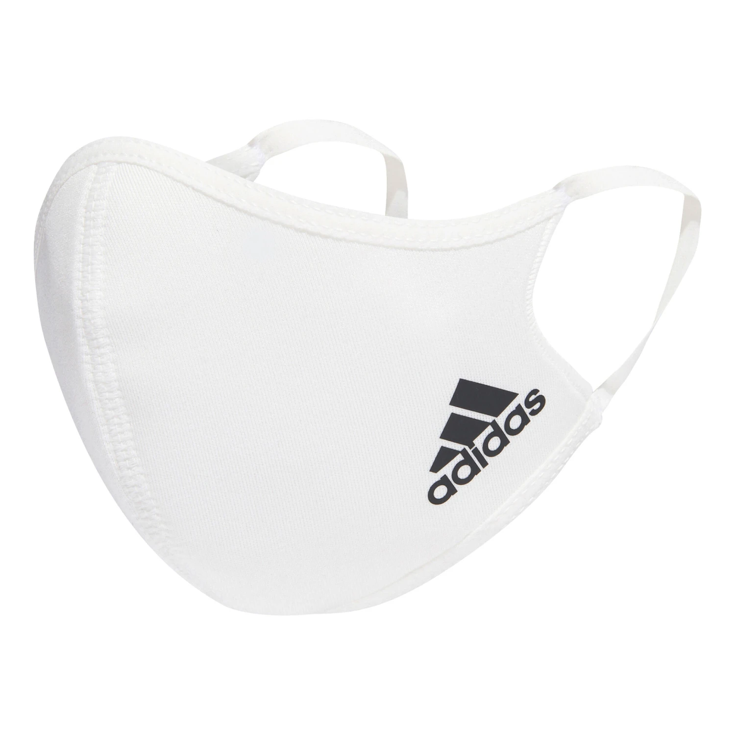 ADIDAS Sportswear M/L Face Mask 3 Pack - White, Black 4 ADIDAS Sportswear M/L Face Mask 3 Pack - White, Black - Image 2