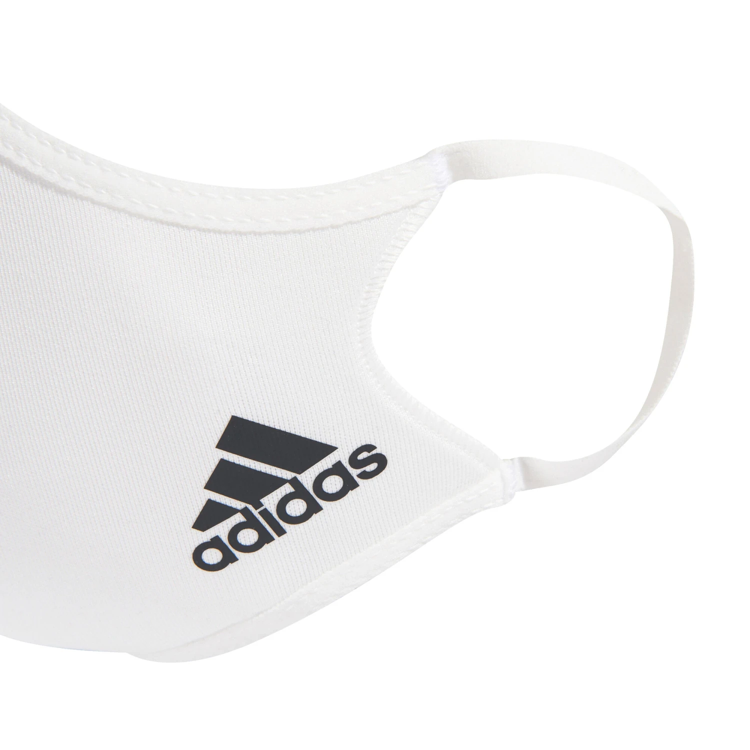 ADIDAS Sportswear M/L Face Mask 3 Pack - White, Black 8 ADIDAS Sportswear M/L Face Mask 3 Pack - White, Black - Image 6