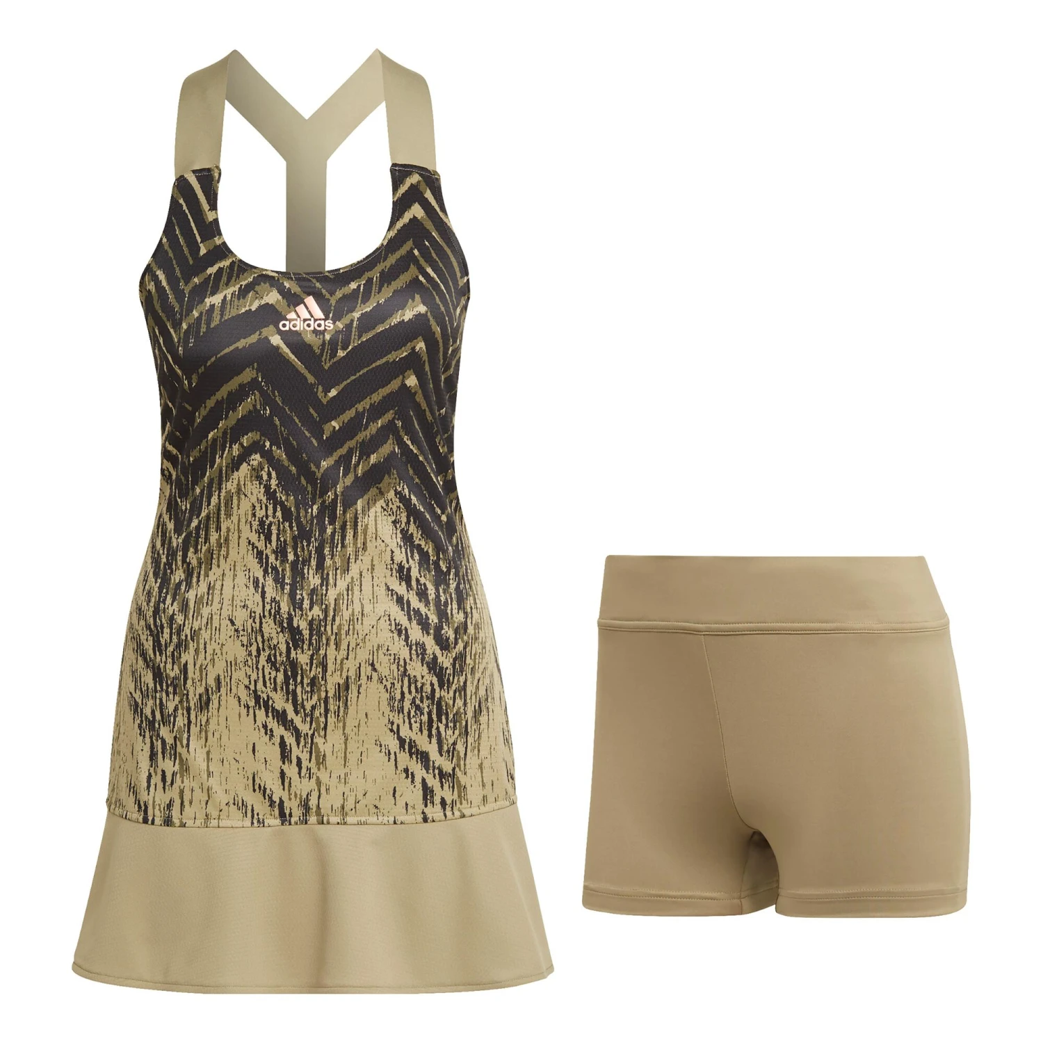 ADIDAS Primeblue Y- Dress Women - Olive, Black 3 ADIDAS Primeblue Y- Dress Women - Olive, Black