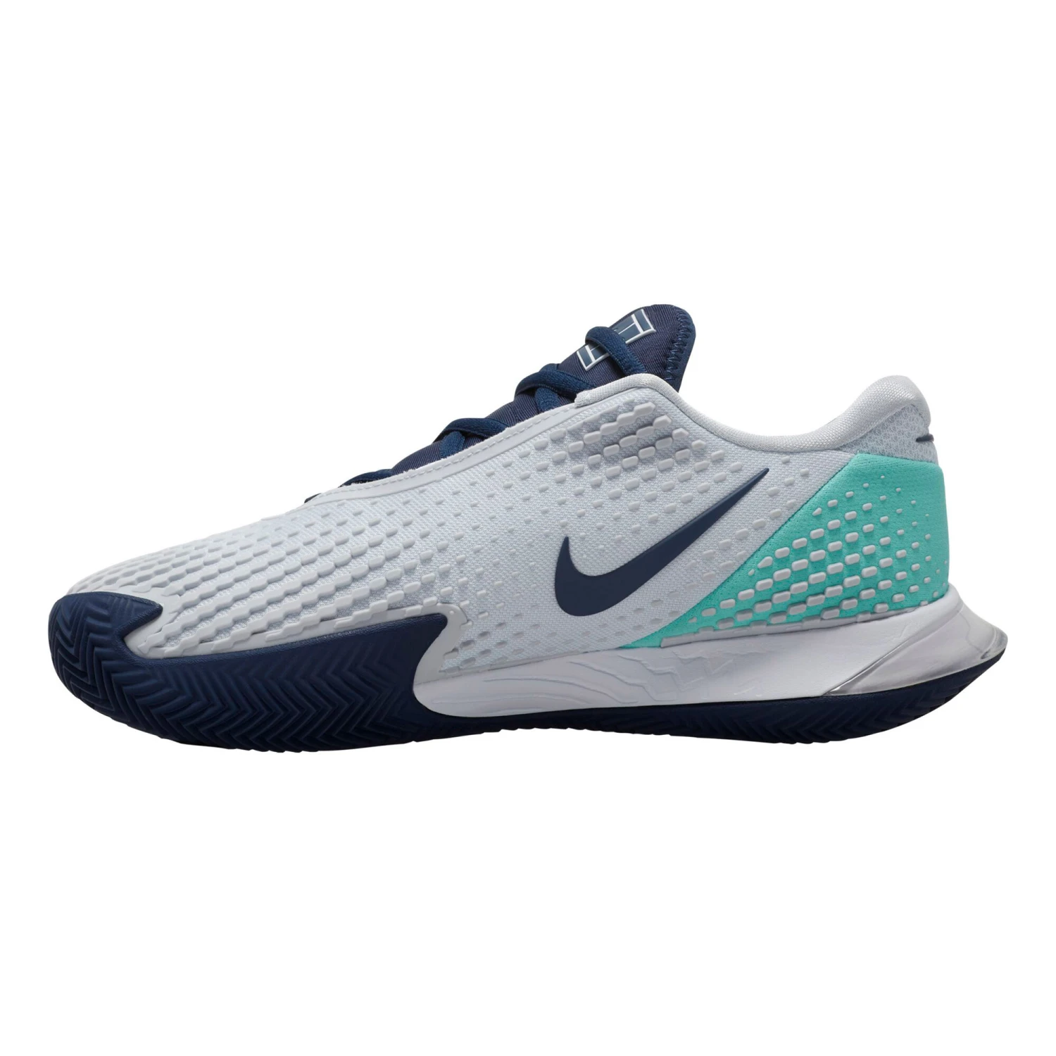 Nike Air Vapor Cage 4 Clay Court Shoe Women - Light Blue, Dark Blue 4 Nike Air Vapor Cage 4 Clay Court Shoe Women - Light Blue, Dark Blue - Image 2
