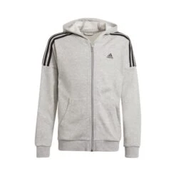 ADIDAS Cotton Tracksuit Boys - Lightgrey, Black -Padel Pro Shop 15891000 10