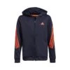 ADIDAS AeroReady 3-Stripes Hoody Boys - Dark Blue, Red 2 ADIDAS AeroReady 3-Stripes Hoody Boys - Dark Blue, Red -Padel Pro Shop 15902000 000