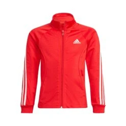 ADIDAS Team PC Tracksuit Girls - Red, White -Padel Pro Shop 15947000 10