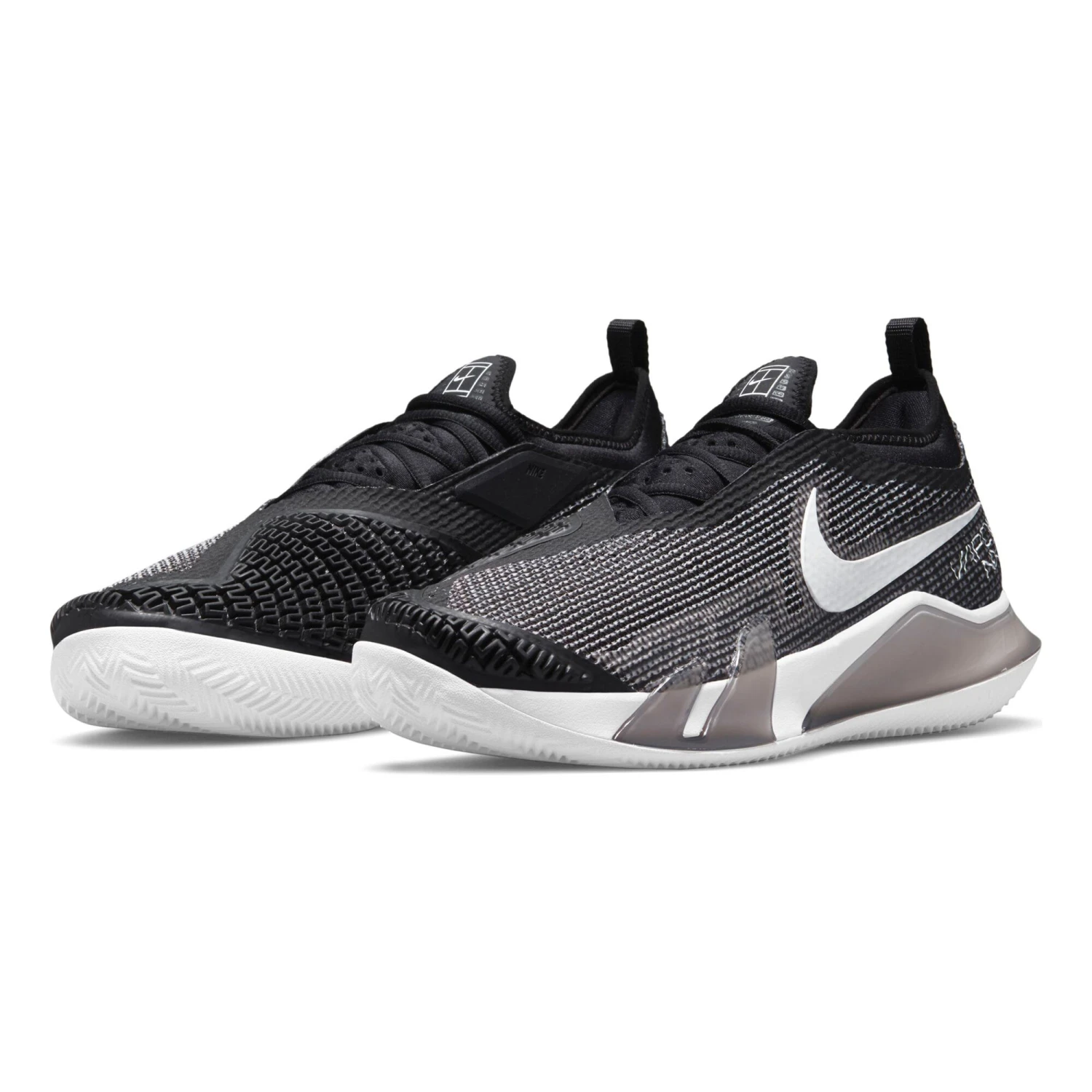 Nike React Vapor NXT Clay Court Shoe Men - Black, White 5 Nike React Vapor NXT Clay Court Shoe Men - Black, White - Image 3