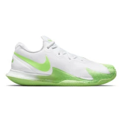 Nike Rafael Nadal Zoom Vapor Cage 4 Clay Court Shoe Men - White, Neon Green