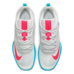 Nike Vapor Lite Clay Court Shoe Men - Lightgrey, Turquoise -Padel Pro Shop 16365000 0 4