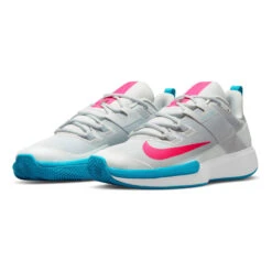 Nike Vapor Lite Clay Court Shoe Men - Lightgrey, Turquoise -Padel Pro Shop 16365000 0 7
