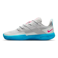 Nike Vapor Lite Clay Court Shoe Men - Lightgrey, Turquoise -Padel Pro Shop 16365000 0 9