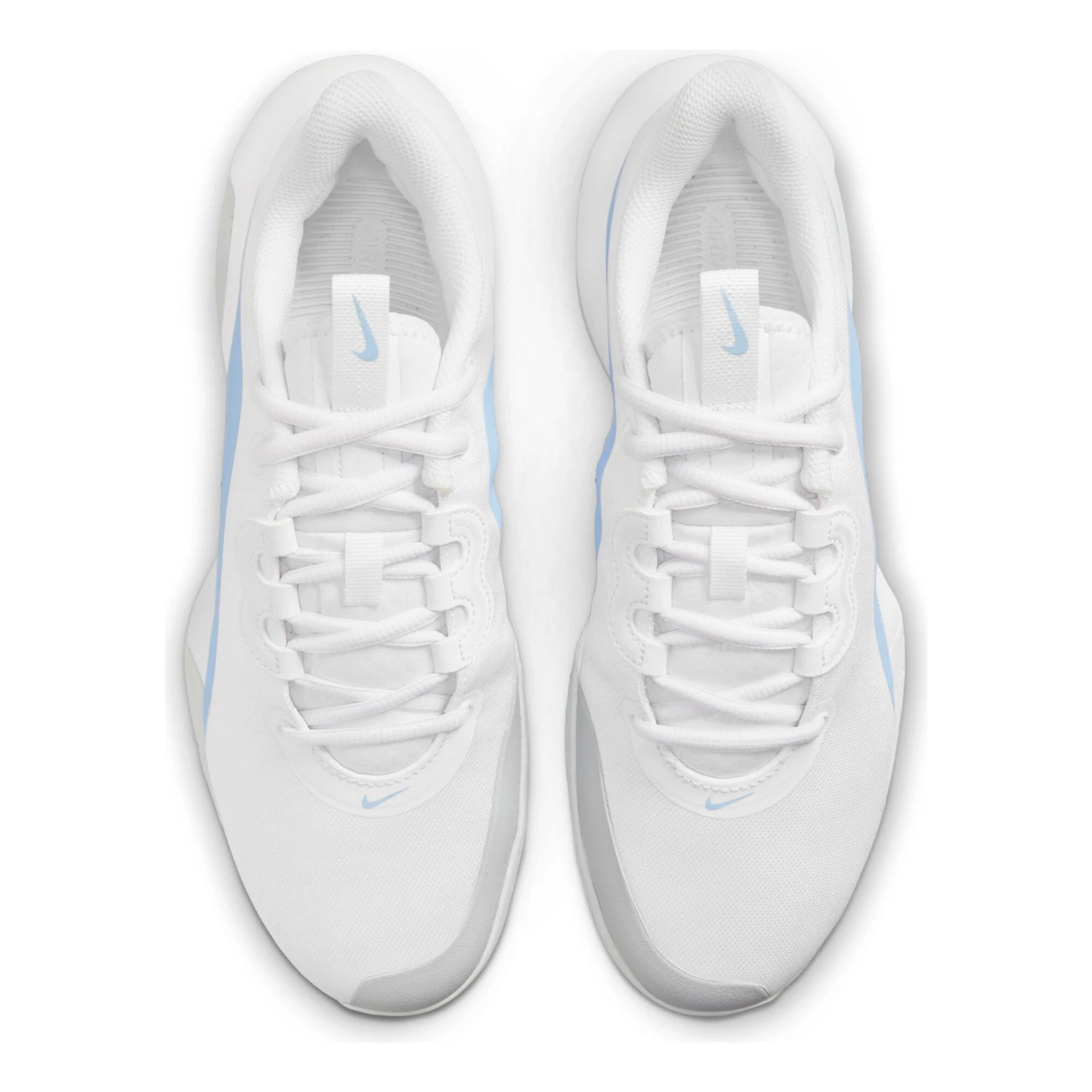 Nike Air Zoom Max Volley All Court Shoe Women - White, Light Blue 6 Nike Air Zoom Max Volley All Court Shoe Women - White, Light Blue - Image 4