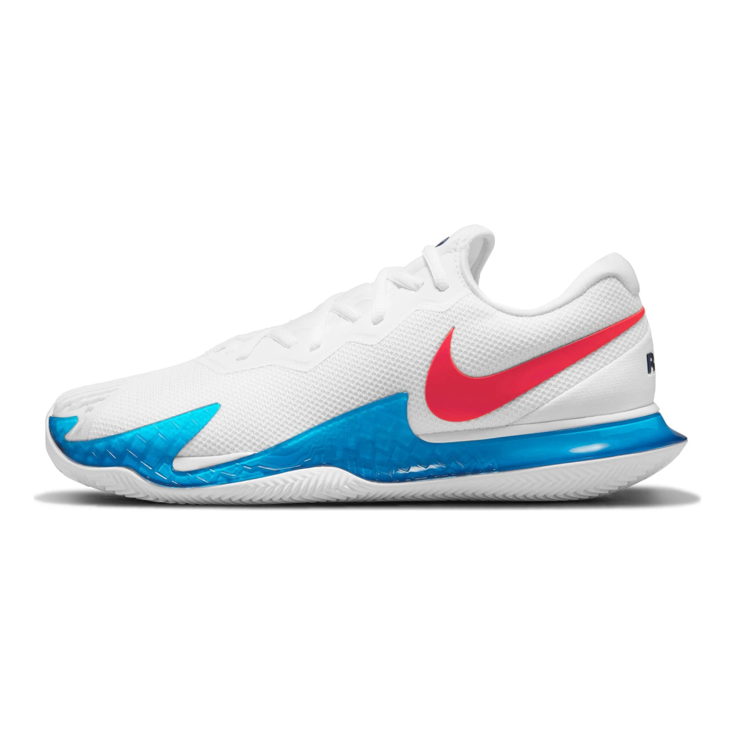 Nike Rafael Nadal Air Zoom Vapor Cage 4 Clay Court Shoe Men - White, Blue 4 Nike Rafael Nadal Air Zoom Vapor Cage 4 Clay Court Shoe Men - White, Blue - Image 2