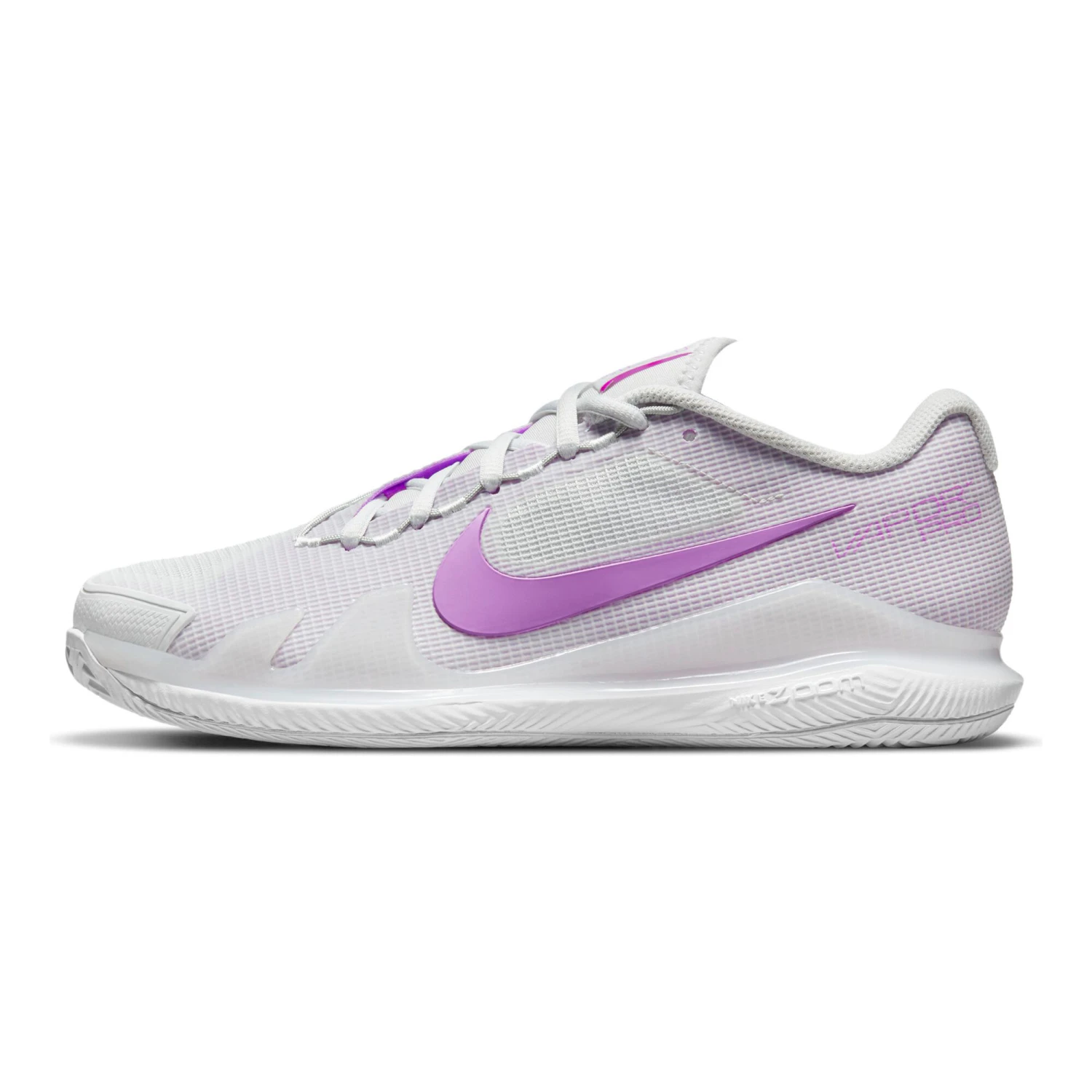 Nike Zoom Vapor Pro Clay Court Shoe Women - Lightgrey, Violet 4 Nike Zoom Vapor Pro Clay Court Shoe Women - Lightgrey, Violet - Image 2
