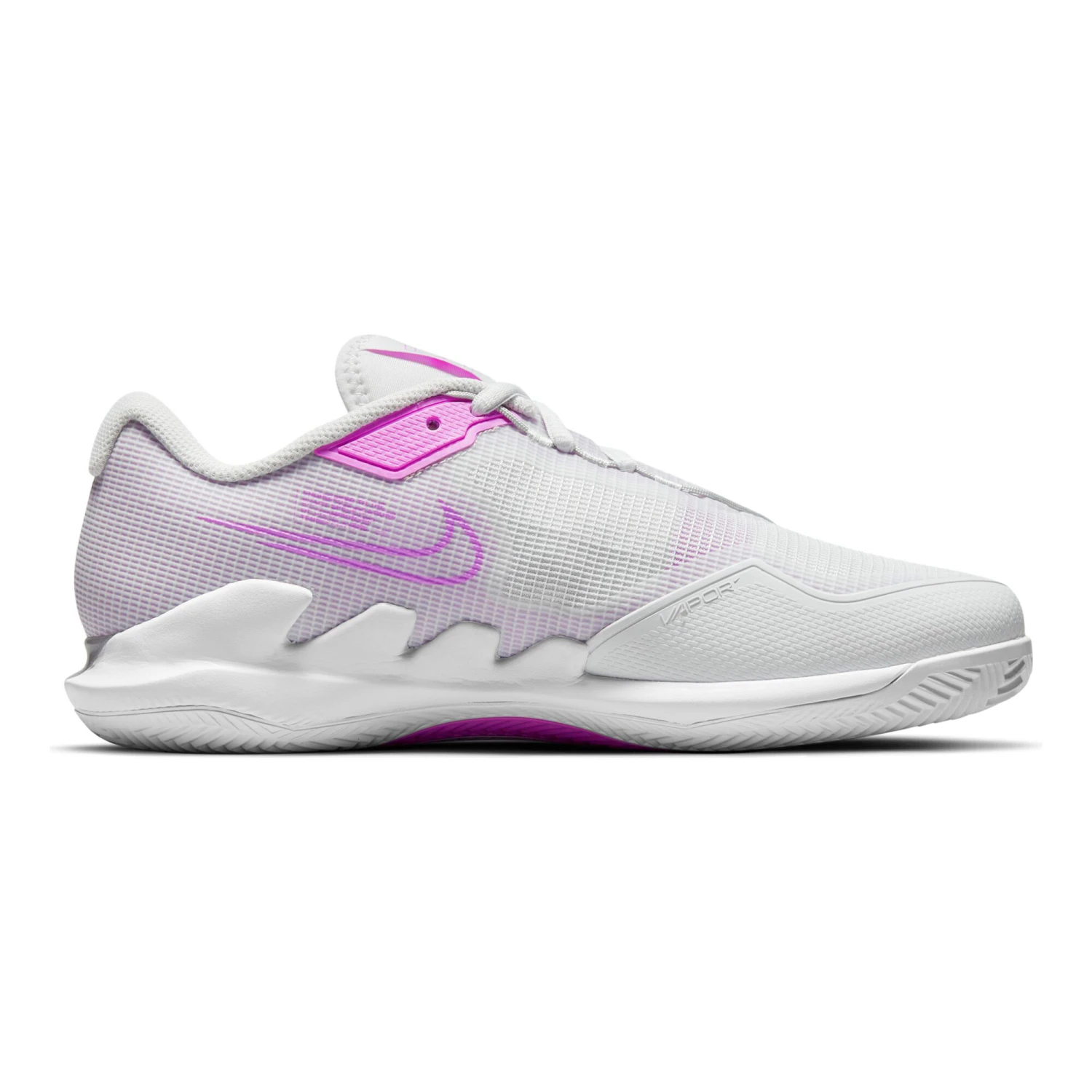 Nike Zoom Vapor Pro Clay Court Shoe Women - Lightgrey, Violet 9 Nike Zoom Vapor Pro Clay Court Shoe Women - Lightgrey, Violet - Image 7