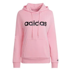 ADIDAS Linear French Terry Hoody Women - Pink, Black