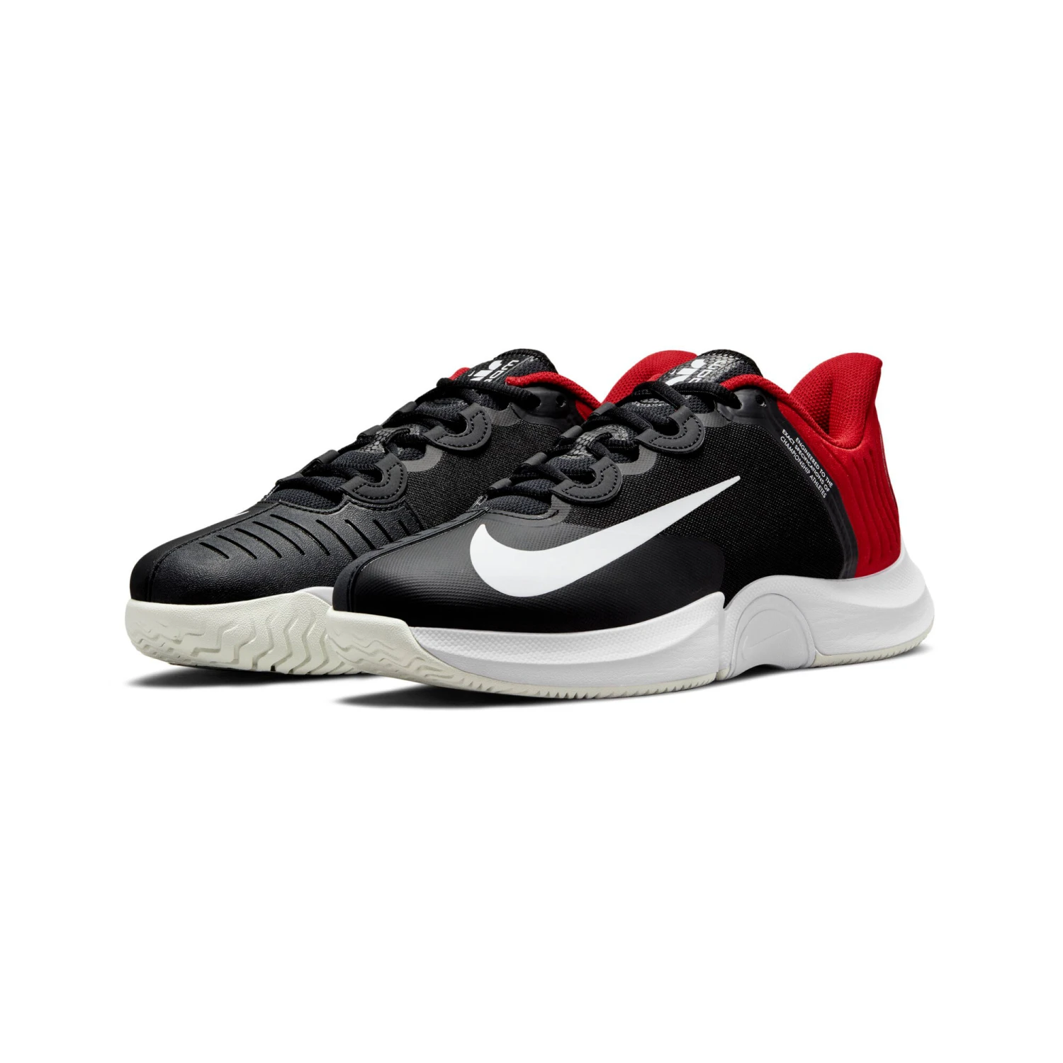Nike Court Air Zoom GP Turbo All Court Shoe Men - Black, Red 4 Nike Court Air Zoom GP Turbo All Court Shoe Men - Black, Red - Image 2