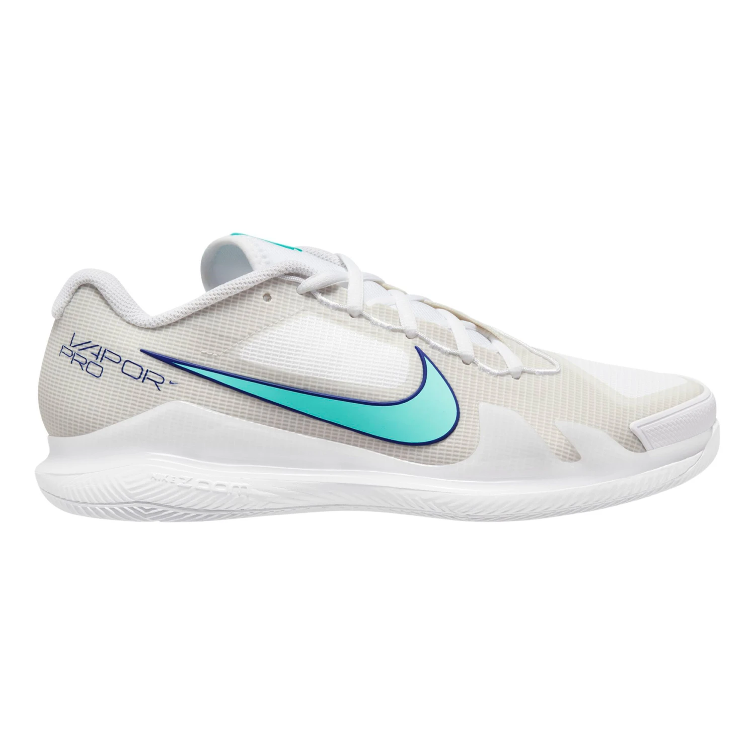 Nike Court Air Zoom Vapor Pro All Court Shoe Men - White, Blue 3 Nike Court Air Zoom Vapor Pro All Court Shoe Men - White, Blue