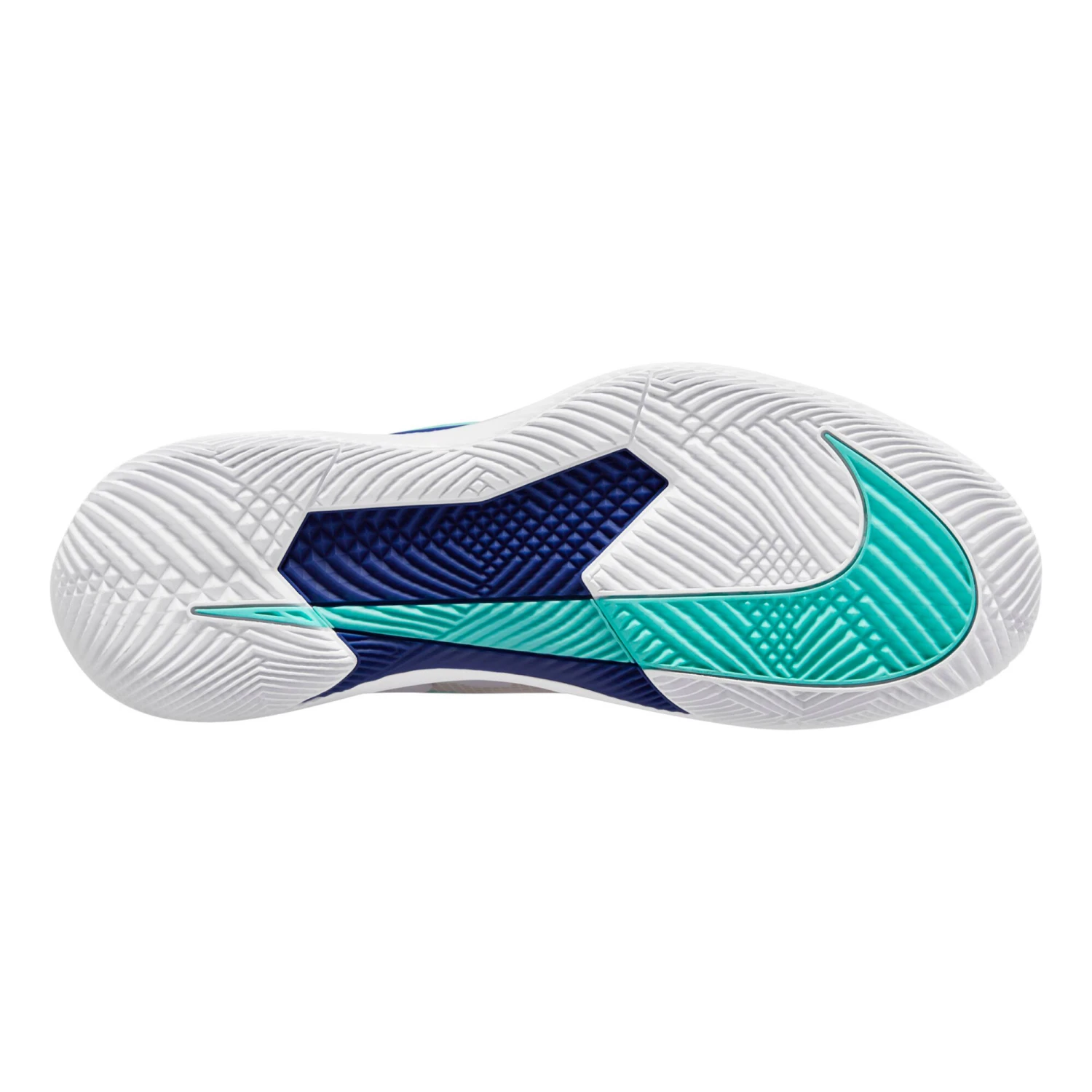 Nike Court Air Zoom Vapor Pro All Court Shoe Men - White, Blue 5 Nike Court Air Zoom Vapor Pro All Court Shoe Men - White, Blue - Image 3