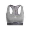 ADIDAS Mid Stripes Good Sports Bras Women - Dark Grey -Padel Pro Shop 16650000 000
