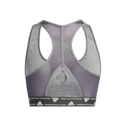 ADIDAS Mid Stripes Good Sports Bras Women - Dark Grey -Padel Pro Shop 16650000 0 2