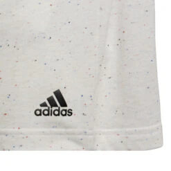 ADIDAS 3 Bar T-Shirt Girls - White, Grey -Padel Pro Shop 16927000 11