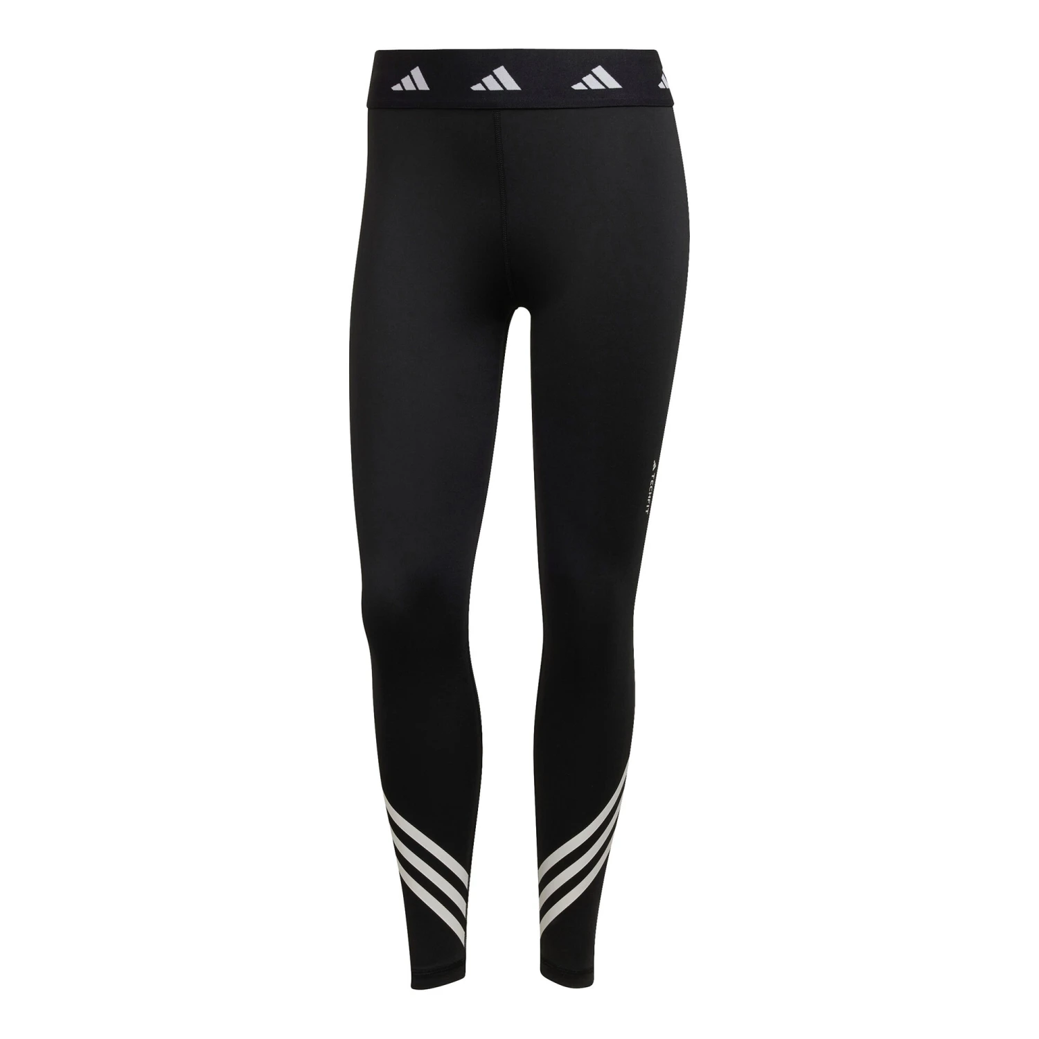 ADIDAS Tech-Fit 3 Stripes 7/8 Tight Women - Black 3 ADIDAS Tech-Fit 3 Stripes 7/8 Tight Women - Black