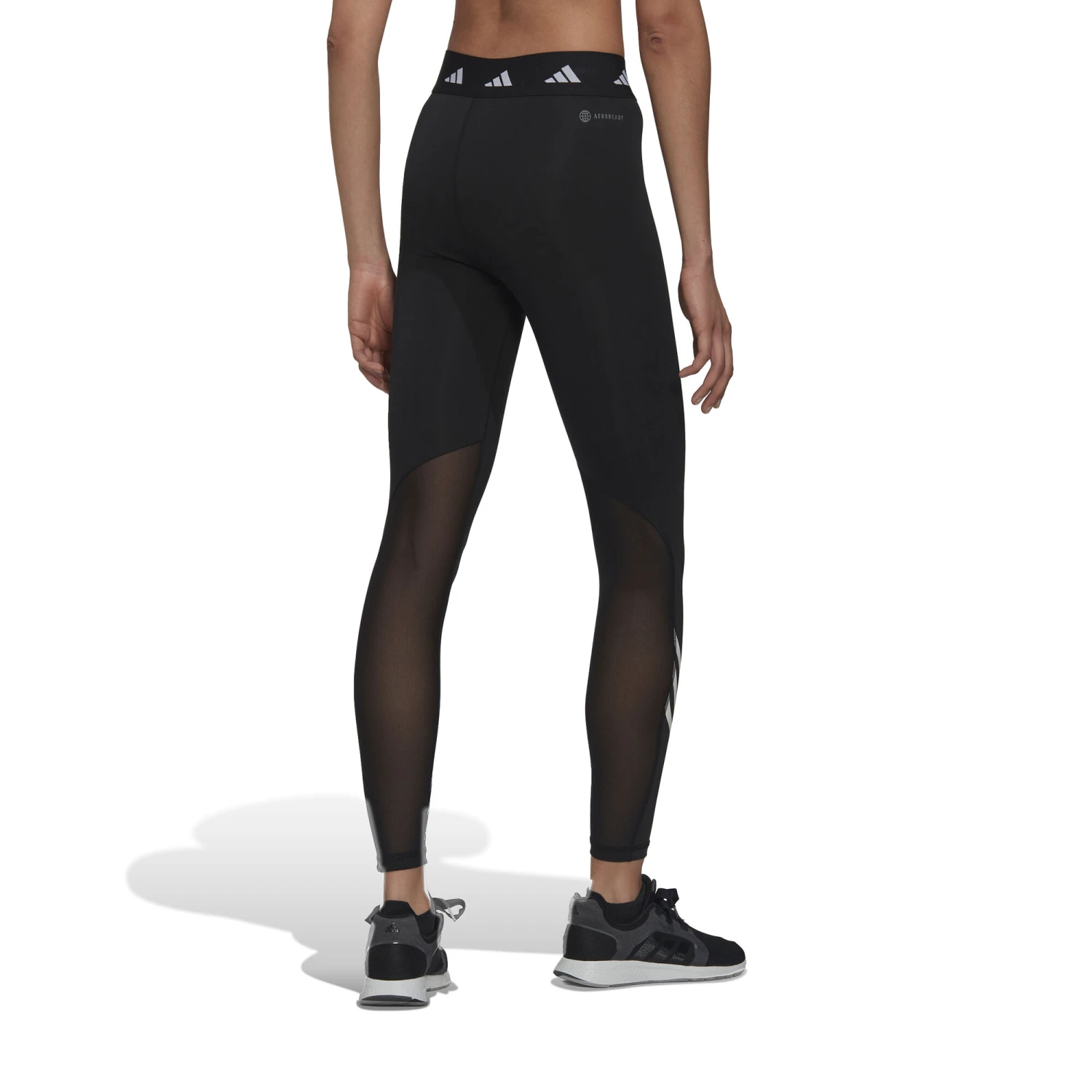 ADIDAS Tech-Fit 3 Stripes 7/8 Tight Women - Black 5 ADIDAS Tech-Fit 3 Stripes 7/8 Tight Women - Black - Image 3
