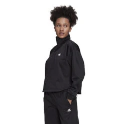 ADIDAS Game And Go 1/4-Zip Track Long Sleeve Women - Black -Padel Pro Shop 17391000 13