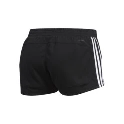 ADIDAS Pacer 3 Stripes Knitted Shorts Women - Black -Padel Pro Shop 17395000 0 2