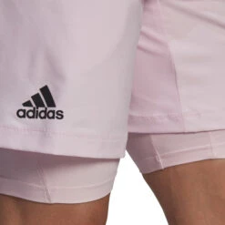 ADIDAS US Series 2in1 Shorts Men - Pink -Padel Pro Shop 17444000 16
