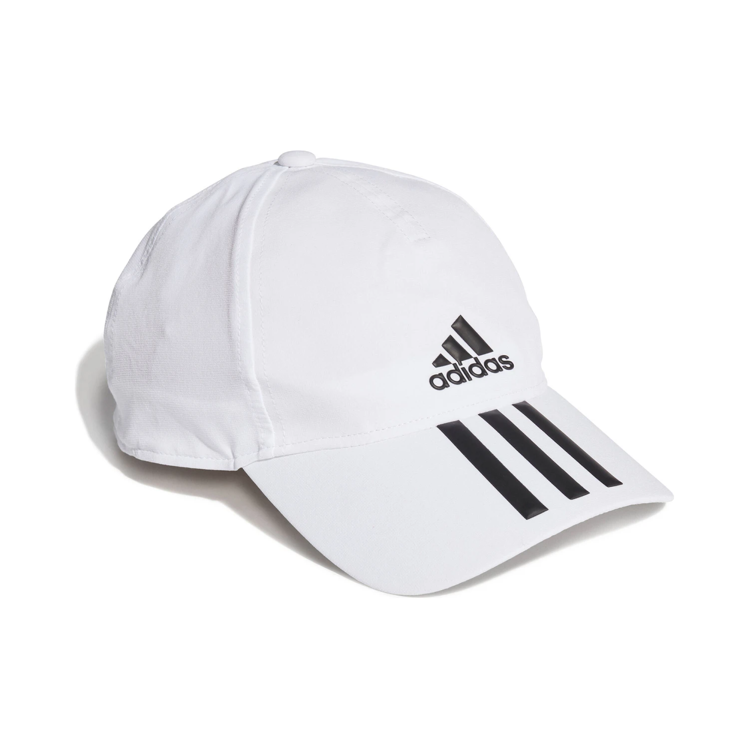 ADIDAS AEROREADY 3 Stripes Baseball Cap Boys - White, Black 5 ADIDAS AEROREADY 3 Stripes Baseball Cap Boys - White, Black - Image 3
