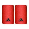 ADIDAS Wristband 2 Pack - Red, Black