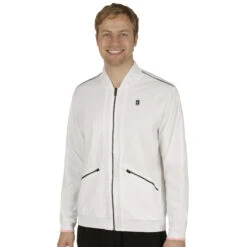 Nike Court Varsity Training Jacket Men - White, Black -Padel Pro Shop 45140000 24