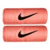 Nike Premier Reveal Doublewide Wristband 2 Pack - Coral, Black 2 Nike Premier Reveal Doublewide Wristband 2 Pack - Coral, Black -Padel Pro Shop 4719300000 000