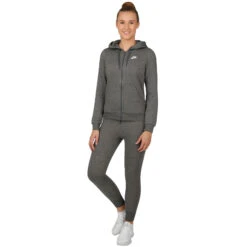 Nike Sportswear Tracksuit Women - Dark Grey, White -Padel Pro Shop 47715000 24