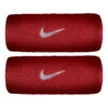 Nike Swoosh Doublewide Wristband - Red, Grey 2 Nike Swoosh Doublewide Wristband - Red, Grey -Padel Pro Shop 4802200000 000