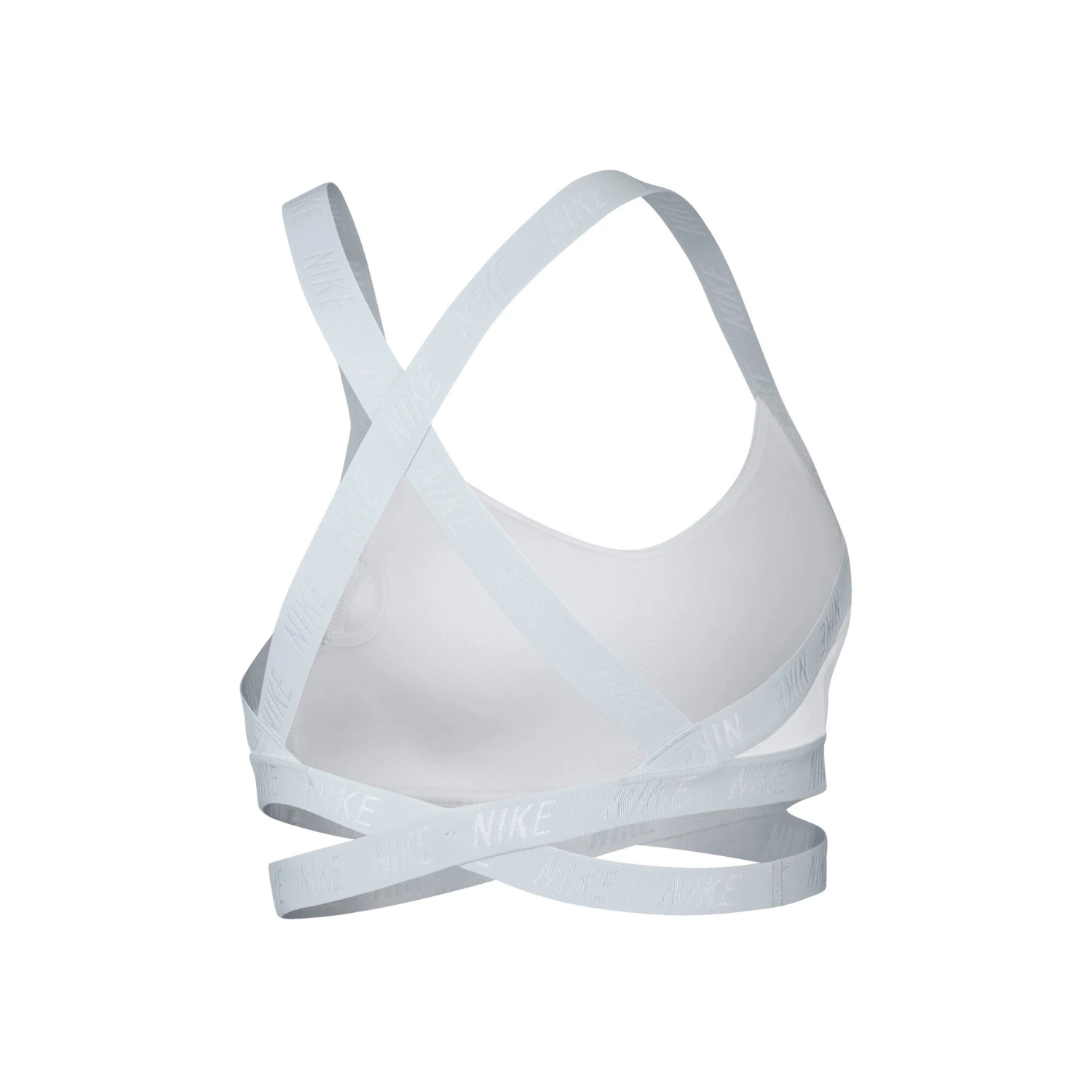 Nike Indy Logo Sports Bras Women - White, Lightgrey 9 Nike Indy Logo Sports Bras Women - White, Lightgrey - Image 7