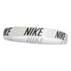 Nike Logo Headband - White, Black -Padel Pro Shop 4882300000 000