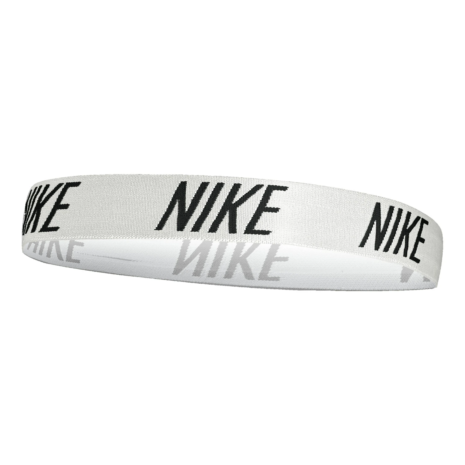 Nike Logo Headband - White, Black 3 Nike Logo Headband - White, Black