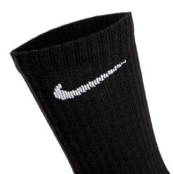 Nike Everyday Cush Crew Sports Socks 3 Pack - Black 9 Nike Everyday Cush Crew Sports Socks 3 Pack - Black -Padel Pro Shop 48897000 10