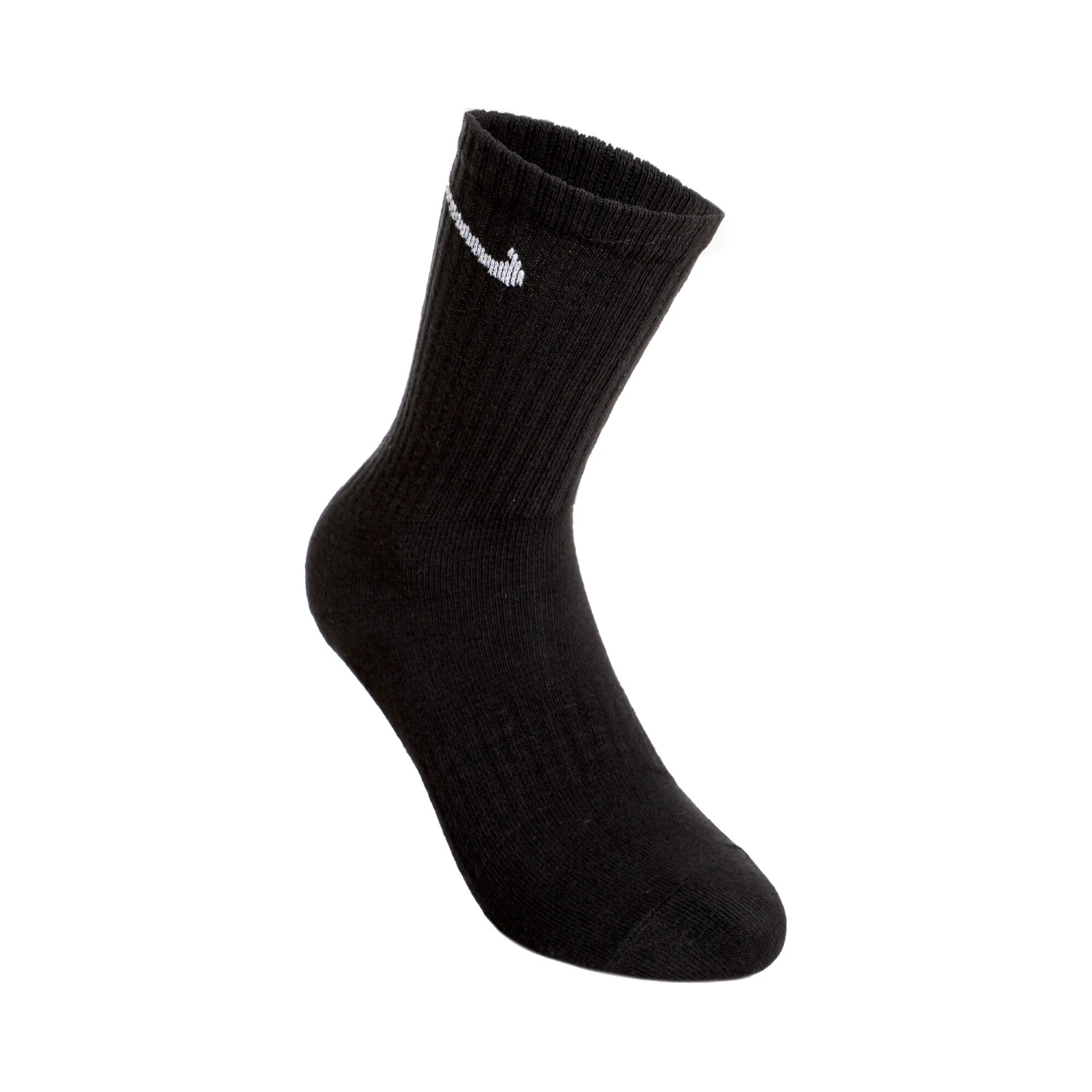 Nike Everyday Cush Crew Sports Socks 3 Pack - Black 6 Nike Everyday Cush Crew Sports Socks 3 Pack - Black - Image 4