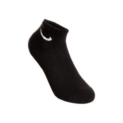 Nike Everyday Lightweight Sports Socks 3 Pack - Black, White -Padel Pro Shop 49334000 10