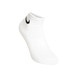 Nike Everyday Lightweight Tennis Socks 3 Pack - White, Black 9 Nike Everyday Lightweight Tennis Socks 3 Pack - White, Black -Padel Pro Shop 49335000 10