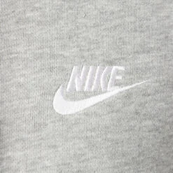 Nike Sportswear Club Zip Hoodie Men - Lightgrey, White -Padel Pro Shop 49460000 30